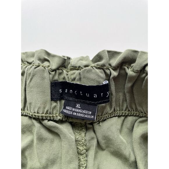 Women's Sanctuary Green Pull-On Shorts Size XL - Picture 2 of 7